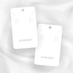 Tag colar e brinco 5,7x9,4 cm